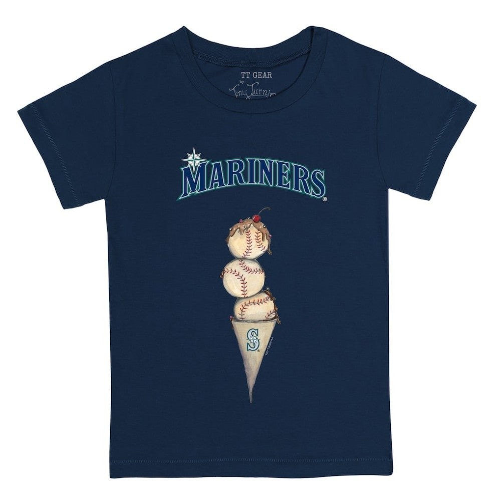 Seattle Mariners Tiny Turnip Youth Triple Scoop T-Shirt Sale