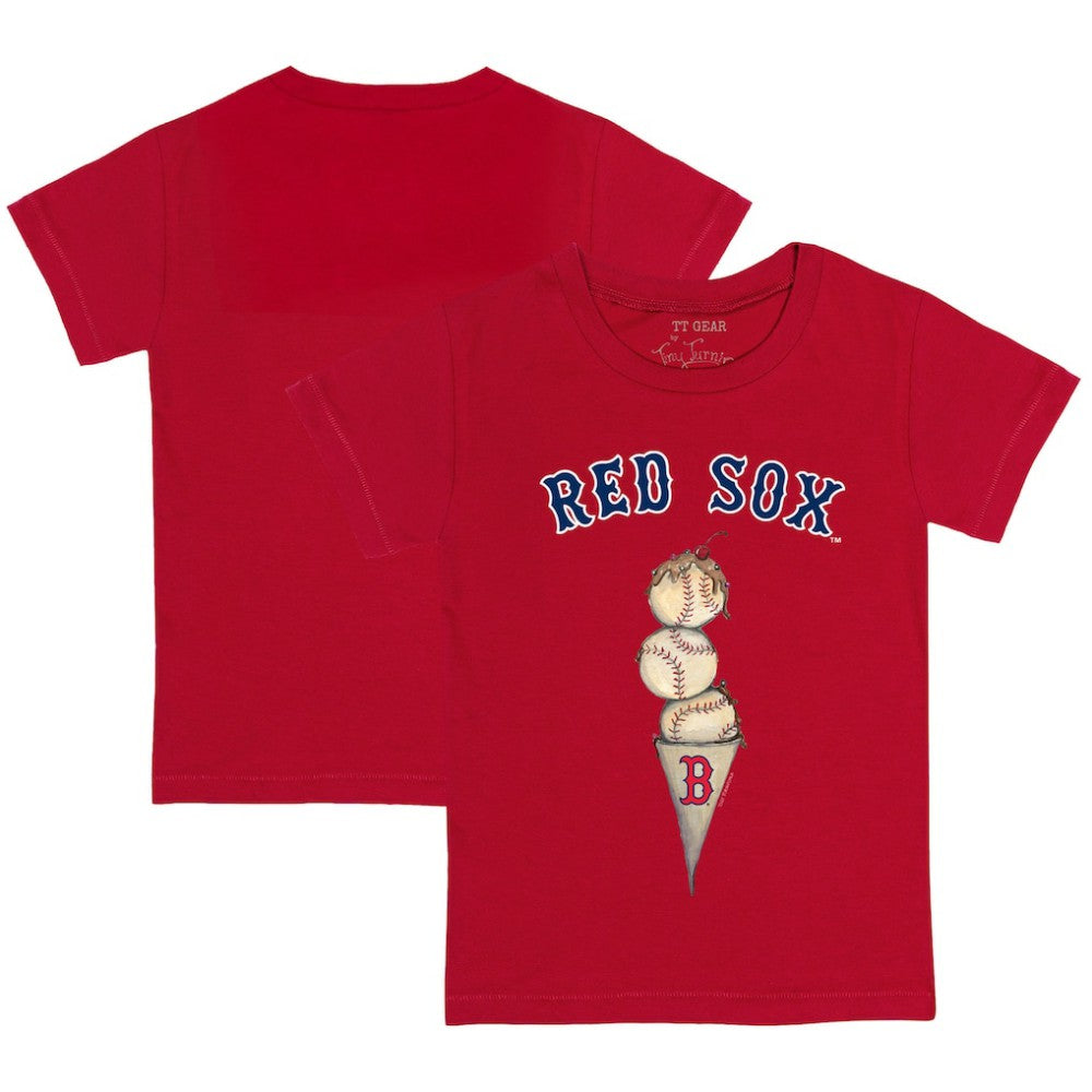 Boston Red Sox Tiny Turnip Youth Triple Scoop T-Shirt Outlet