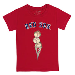Boston Red Sox Tiny Turnip Youth Triple Scoop T-Shirt Outlet