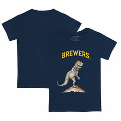 Milwaukee Brewers Tiny Turnip Youth TT Rex T-Shirt Discount