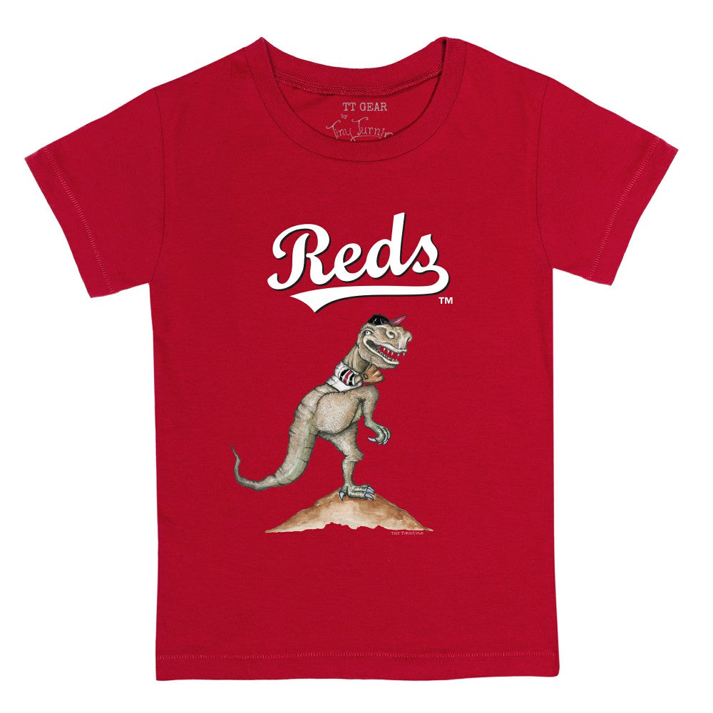 Cincinnati Reds Tiny Turnip Youth TT Rex T-Shirt Outlet