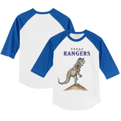 Texas Rangers Tiny Turnip Youth TT Rex 3/4-Sleeve Raglan T-Shirt Near Me