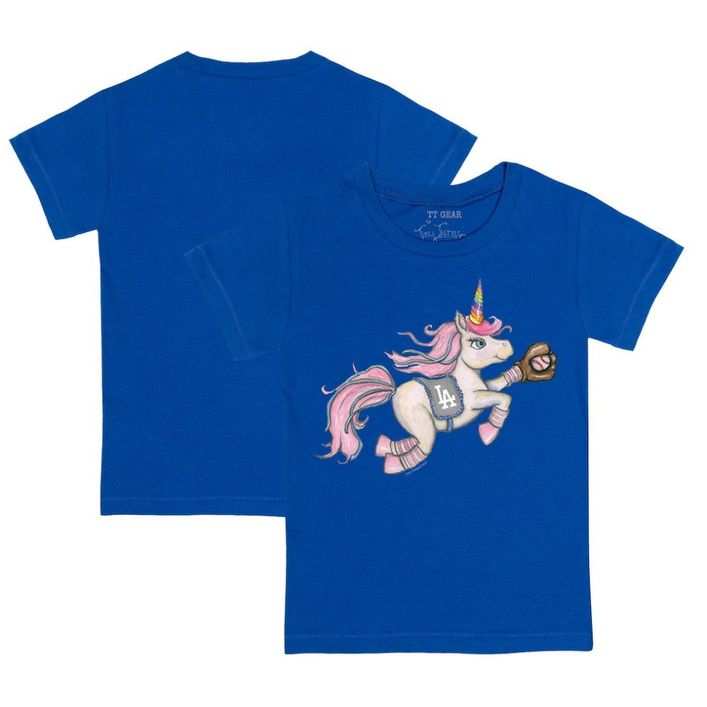 Los Angeles Dodgers Tiny Turnip Youth Unicorn T-Shirt Near Me