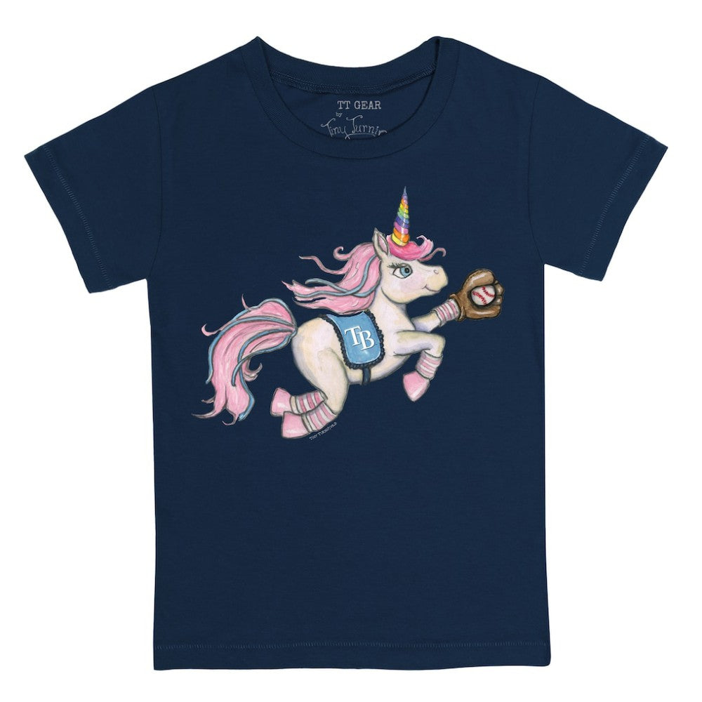 Tampa Bay Rays Tiny Turnip Youth Unicorn T-Shirt Outlet