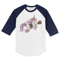 Detroit Tigers Tiny Turnip Youth Unicorn 3/4-Sleeve Raglan T-Shirt Online