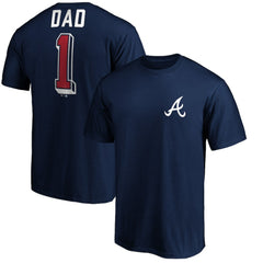 Atlanta Braves Number One Dad T-Shirt Sale
