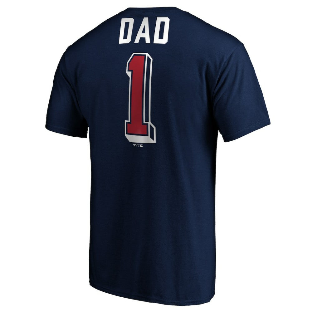 Atlanta Braves Number One Dad T-Shirt Sale