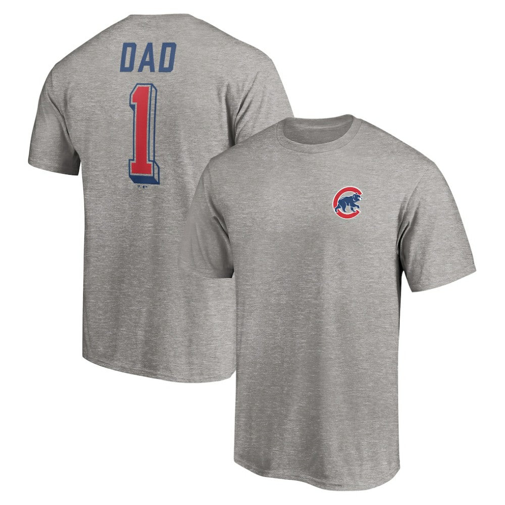Chicago Cubs Number One Dad T-Shirt Online