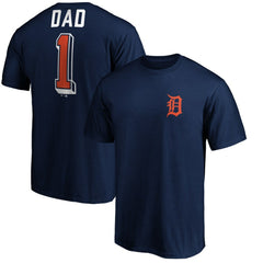 Detroit Tigers Number One Dad T-Shirt Near Me