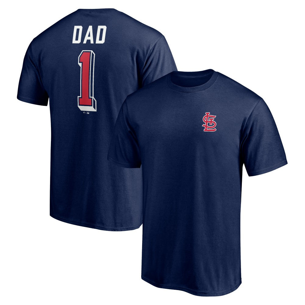 St. Louis Cardinals Number One Dad T-Shirt Online