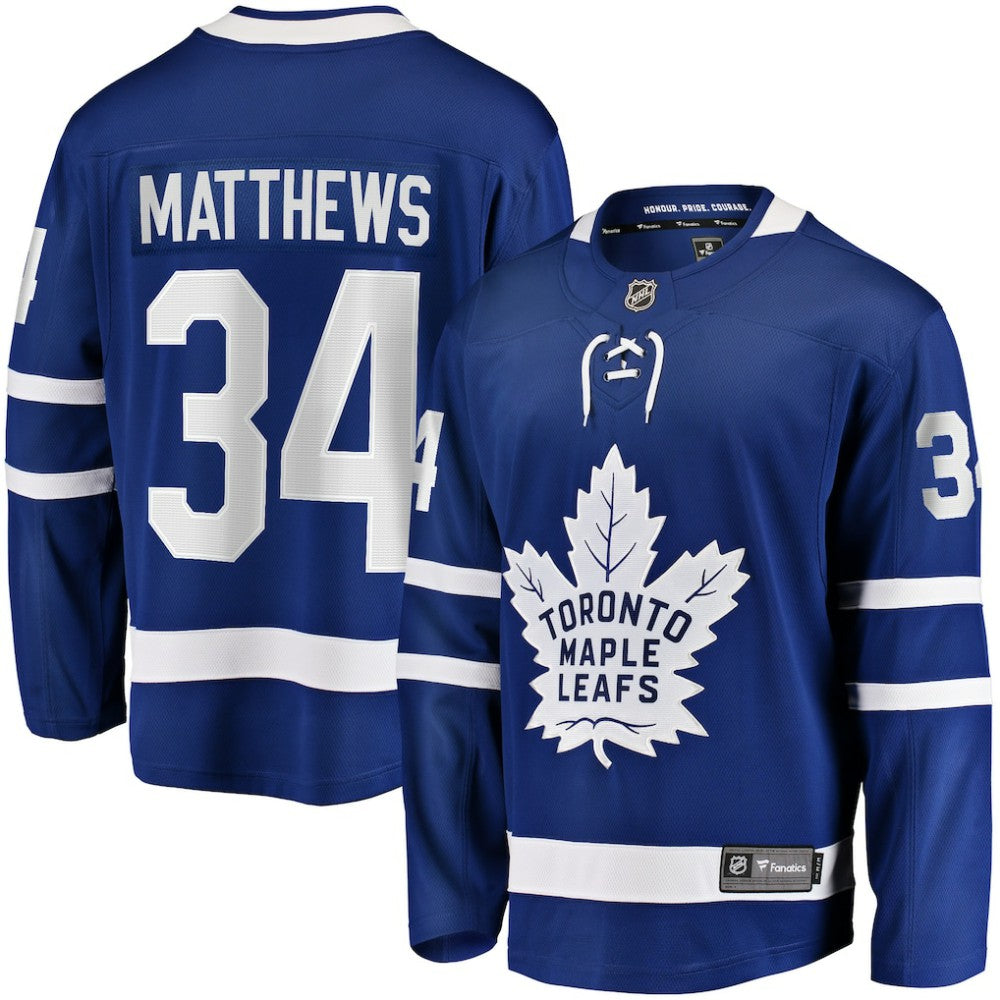 Auston Matthews Toronto Maple Leafs Fanatics Home Breakaway Jersey - Blue | Fanatics Lifestyle
