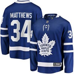 Auston Matthews Toronto Maple Leafs Fanatics Home Breakaway Jersey - Blue | Fanatics Lifestyle
