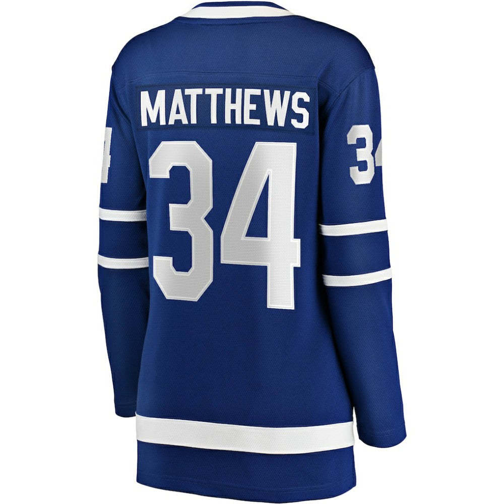 Auston Matthews Toronto Maple Leafs Fanatics Women's Home Breakaway Jersey - Blue | Fanatics discount