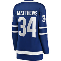 Auston Matthews Toronto Maple Leafs Fanatics Women's Home Breakaway Jersey - Blue | Fanatics discount