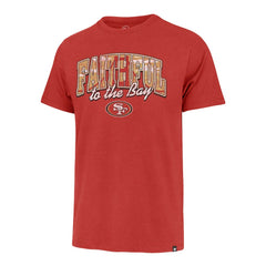 San Francisco 49ers '47 Regional Franklin T-Shirt - Scarlet - 47 brand