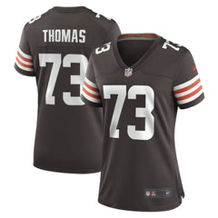 Joe Thomas Cleveland Browns Women's Retired Game Player Jersey - Brown - Nike