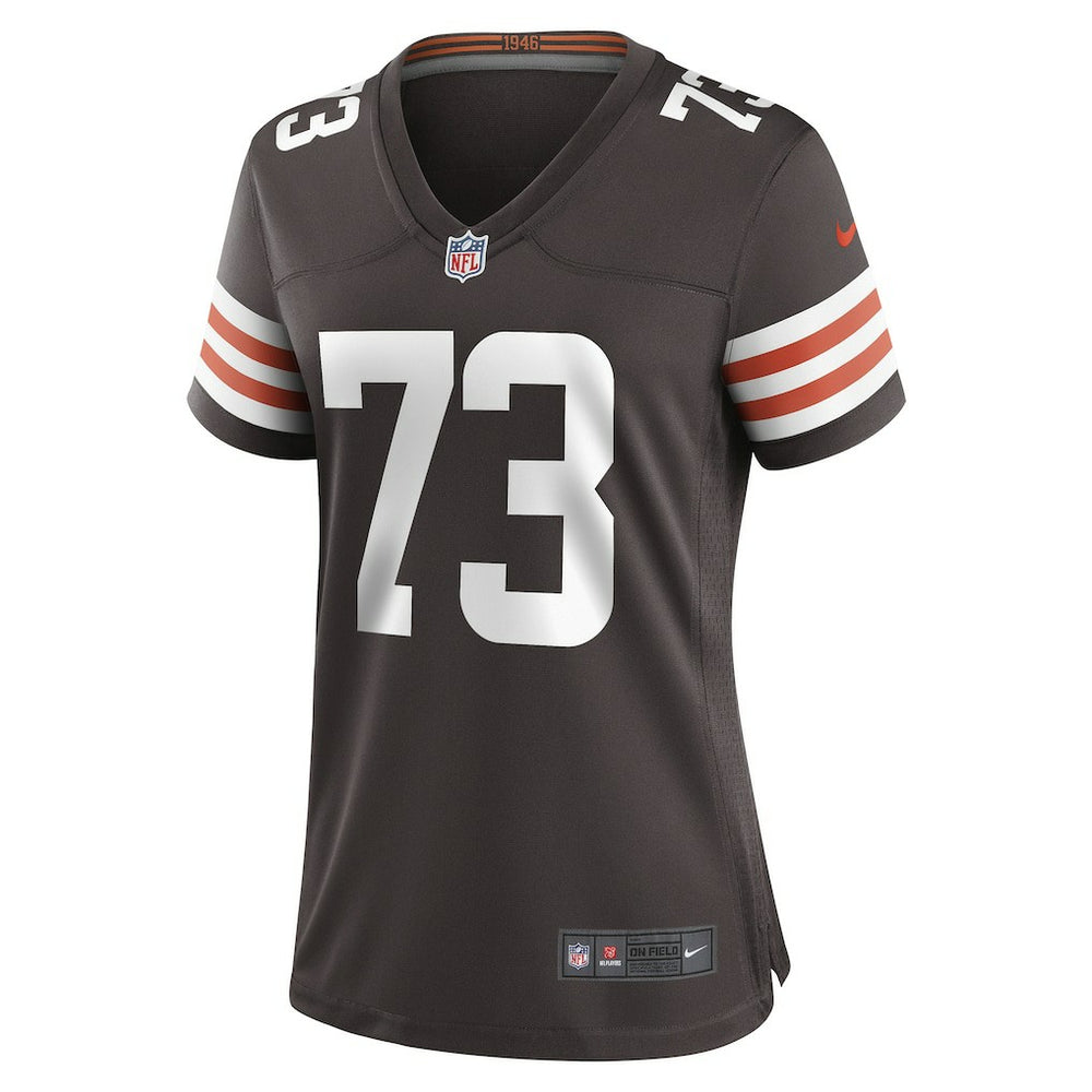 Joe Thomas Cleveland Browns Women's Retired Game Player Jersey - Brown - Nike