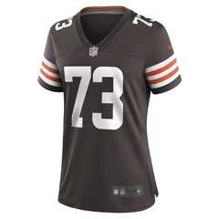 Joe Thomas Cleveland Browns Women's Retired Game Player Jersey - Brown - Nike
