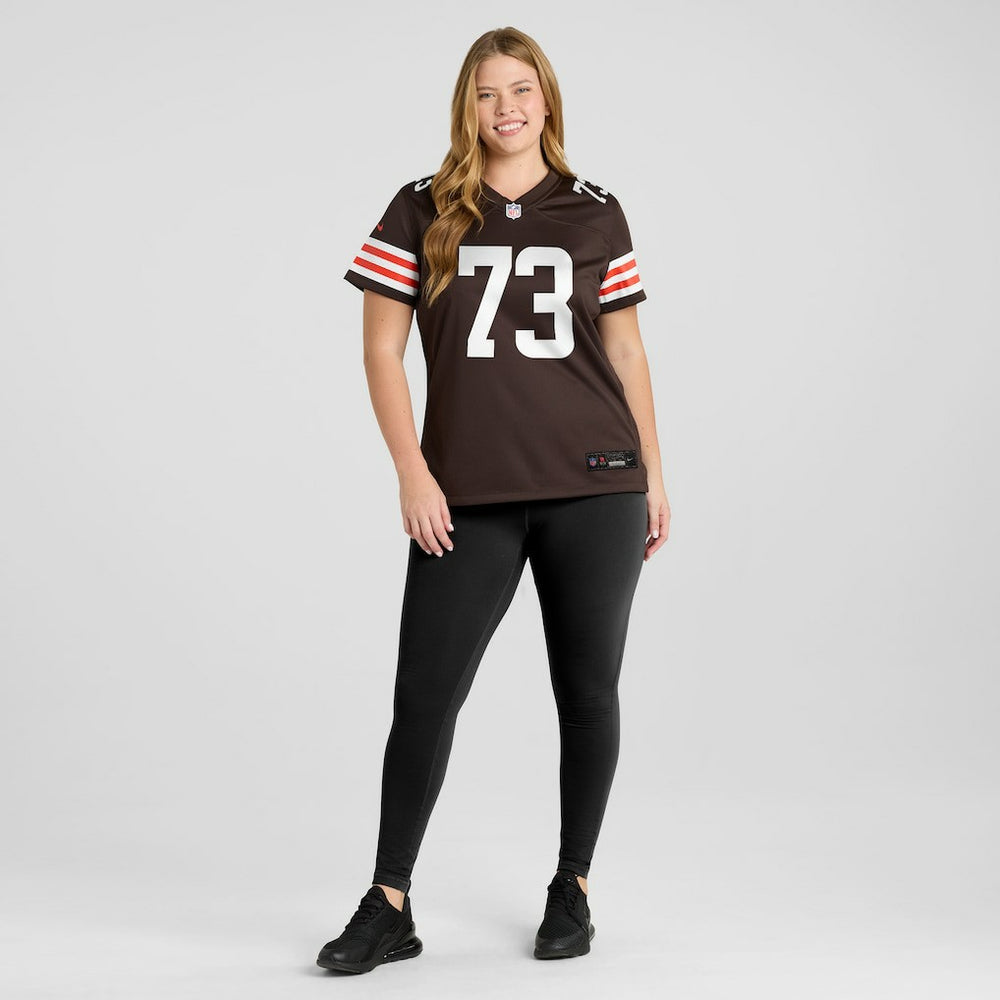 Joe Thomas Cleveland Browns Women's Retired Game Player Jersey - Brown - Nike