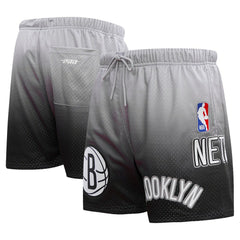 Brooklyn Nets Pro Standard Ombre Mesh Shorts Black/Gray