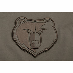 Memphis Grizzlies Pro Standard Neutrals Short Sleeve Pullover Hoodie Brown