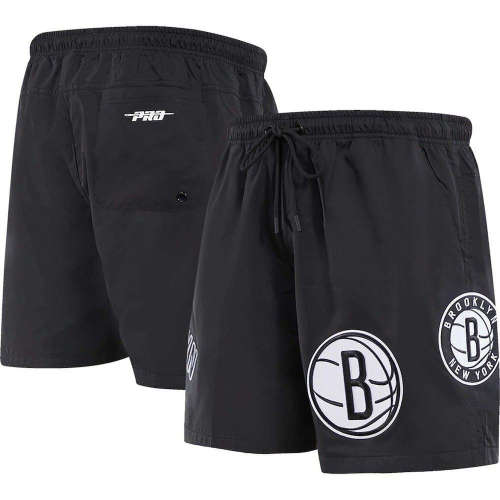 Brooklyn Nets Pro Standard Classics Woven Shorts Black