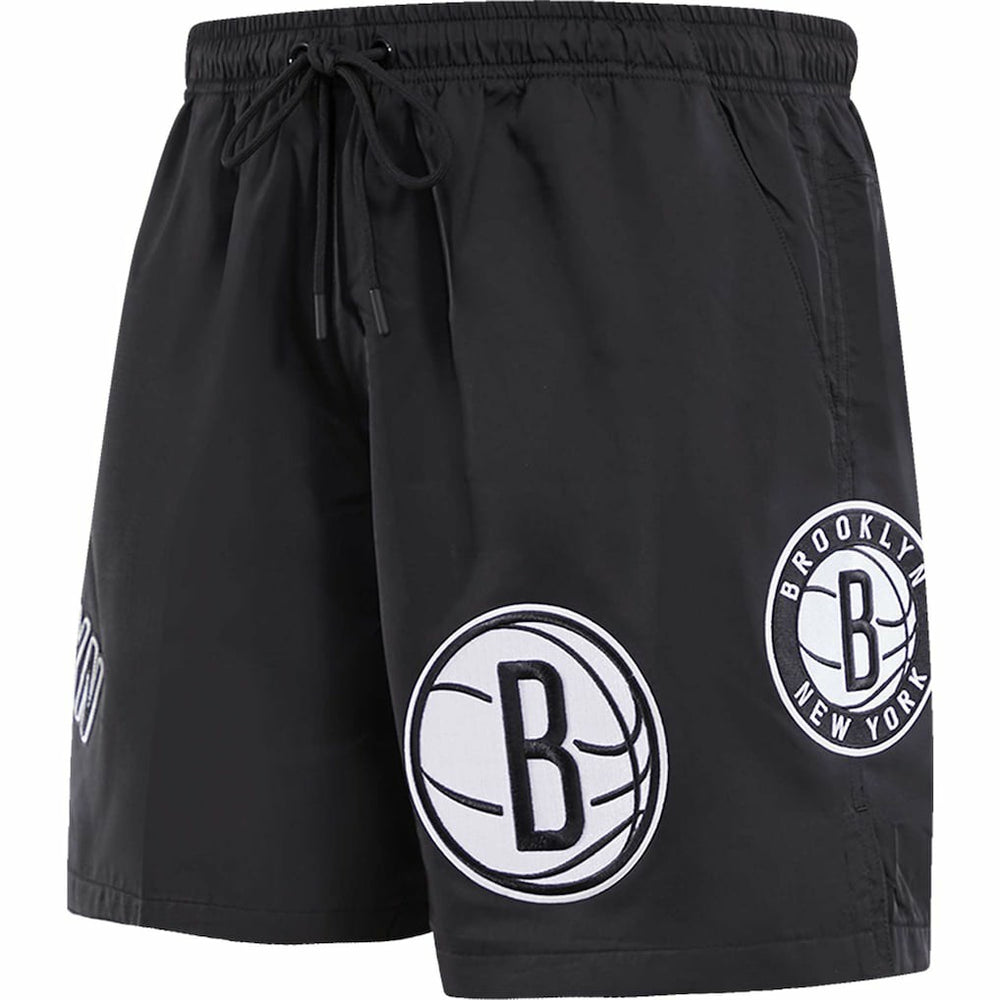 Brooklyn Nets Pro Standard Classics Woven Shorts Black