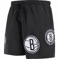 Brooklyn Nets Pro Standard Classics Woven Shorts Black