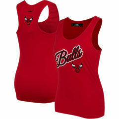 Chicago Bulls Pro Standard Women's Script Tank Top Red