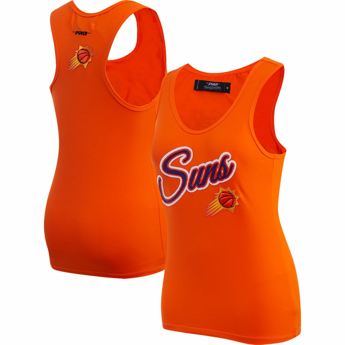 Phoenix Suns Pro Standard Women's Script Tank Top Orange