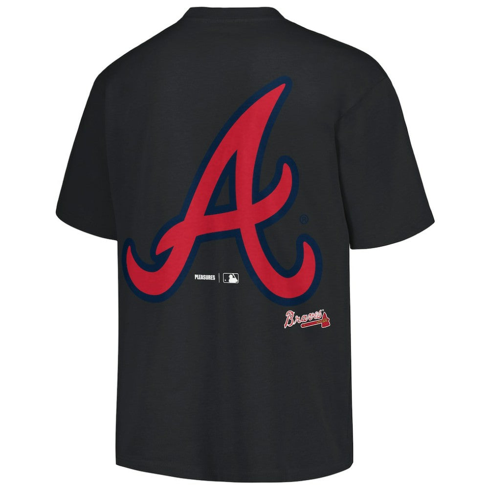 Atlanta Braves PLEASURES Ballpark T-Shirt Discount