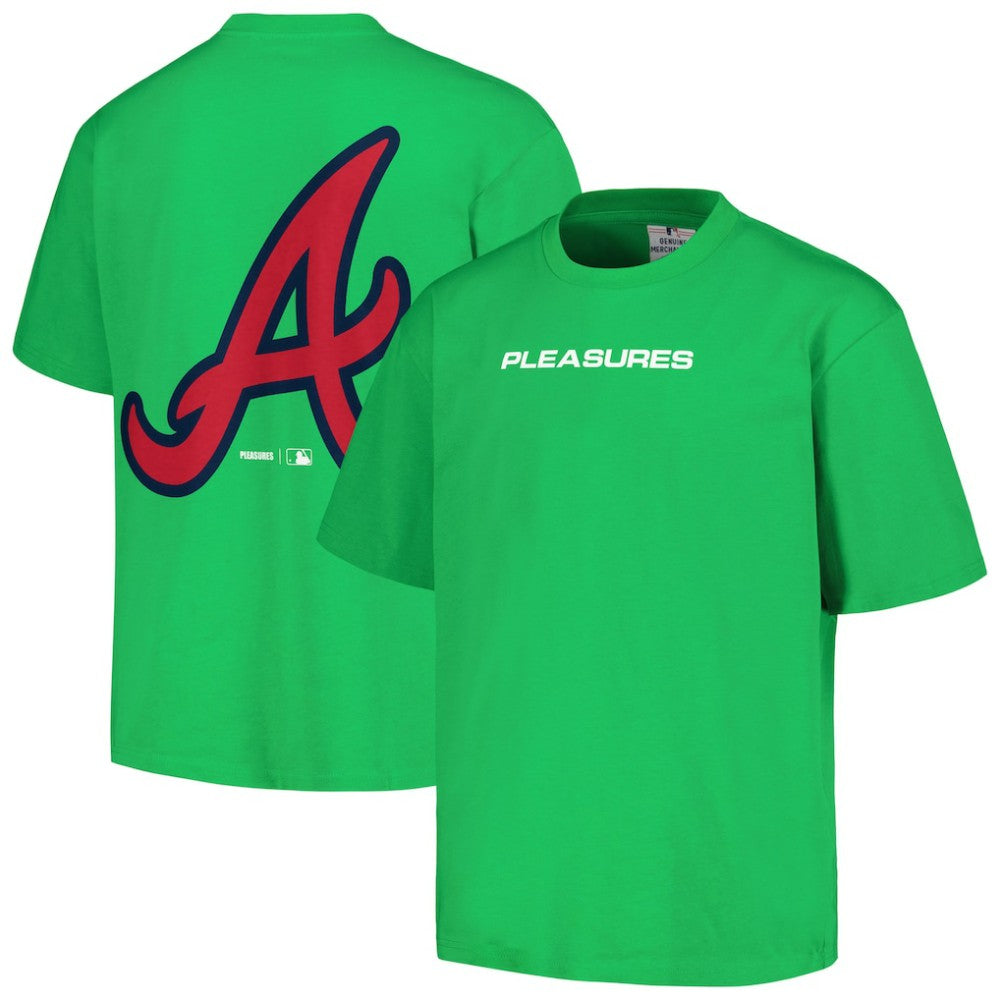 Atlanta Braves PLEASURES Ballpark T-Shirt Discount