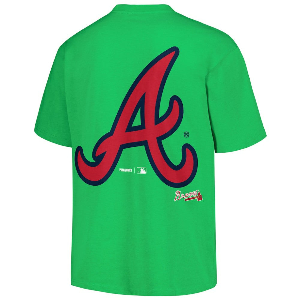 Atlanta Braves PLEASURES Ballpark T-Shirt Discount
