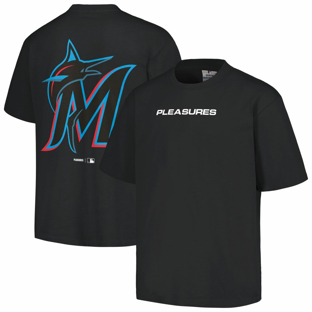 Miami Marlins PLEASURES Ballpark T-Shirt Outlet