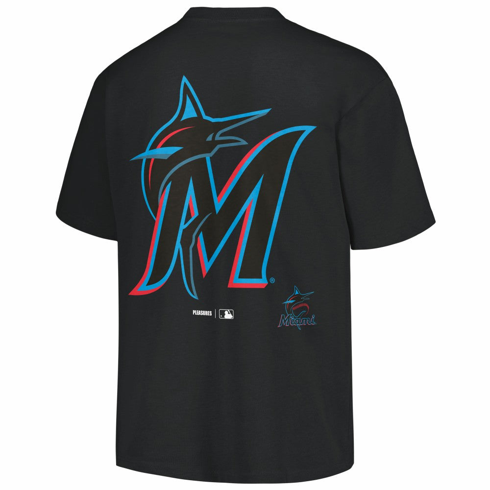 Miami Marlins PLEASURES Ballpark T-Shirt Outlet