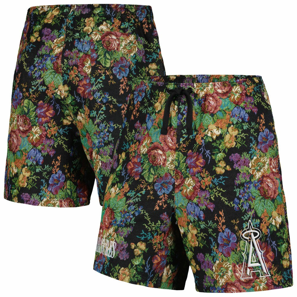 Los Angeles Angels PLEASURES Floral Shorts Outlet