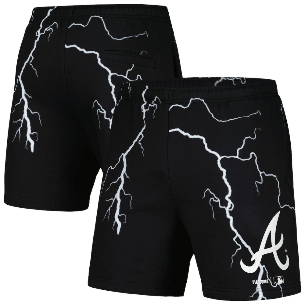 Atlanta Braves PLEASURES Lightning Shorts Sale