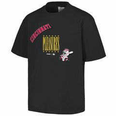 Cincinnati Reds PLEASURES Repurpose T-Shirt for sale