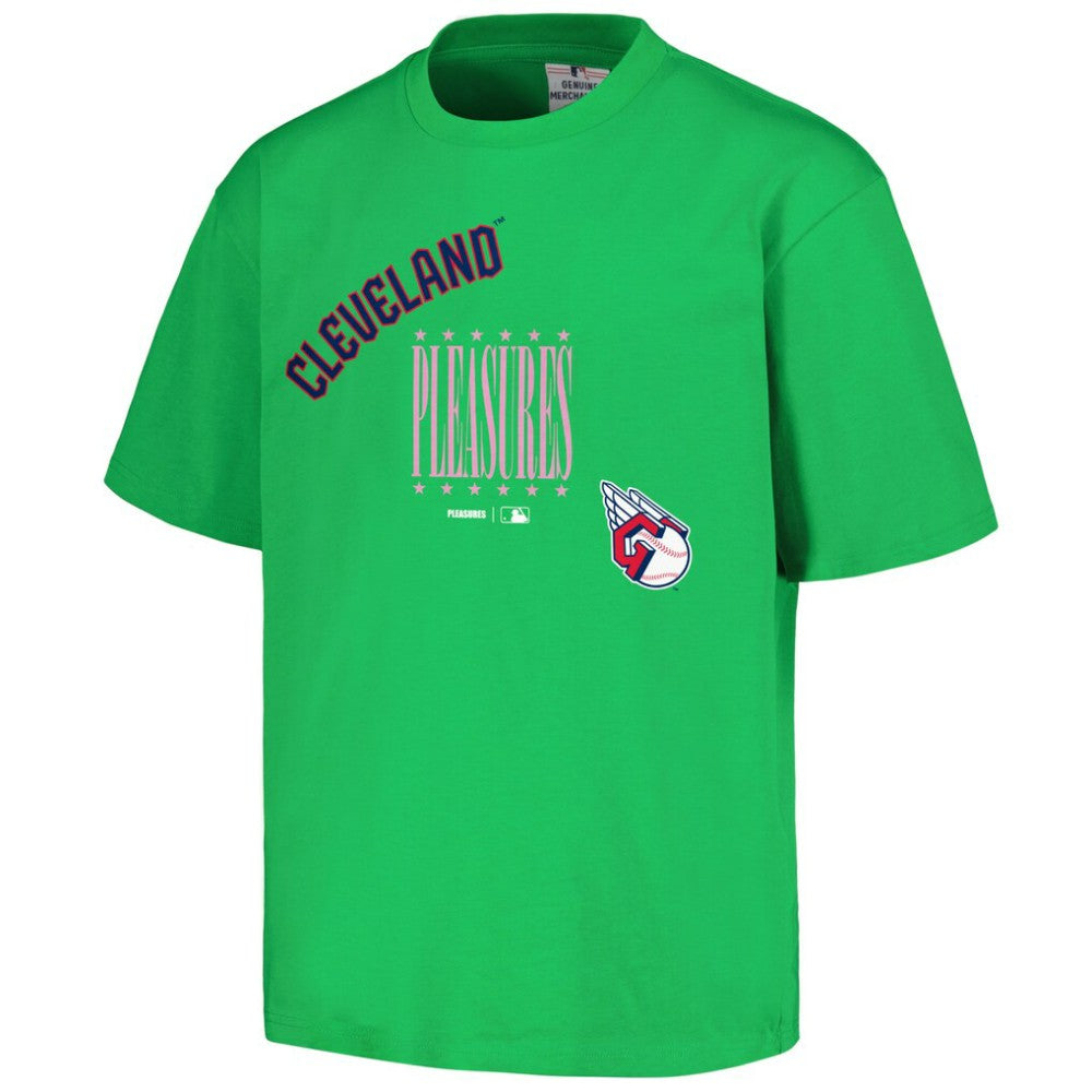Cleveland Guardians PLEASURES Repurpose T-Shirt for sale