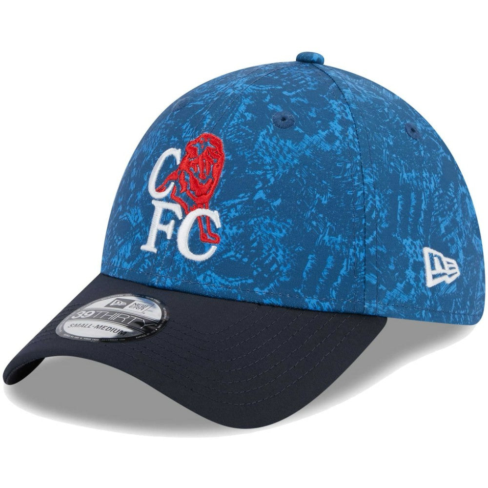 New Era - Chelsea New Era Retro All Over Print 39THIRTY Flex Hat - Blue/Navy