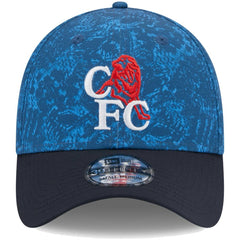 New Era - Chelsea New Era Retro All Over Print 39THIRTY Flex Hat - Blue/Navy