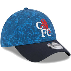 New Era - Chelsea New Era Retro All Over Print 39THIRTY Flex Hat - Blue/Navy