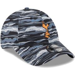 New Era - Tottenham Hotspur New Era Wave All Over Print 9FORTY Adjustable Hat - Black