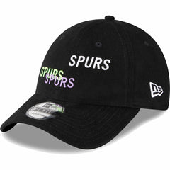 New Era - Tottenham Hotspur New Era Triple Wordmark 9FORTY Adjustable Hat - Black