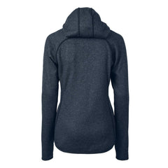 Philadelphia Phillies Cutter & Buck Women's Americana Logo Mainsail Sweater-Knit Full-Zip Hoodie Outlet