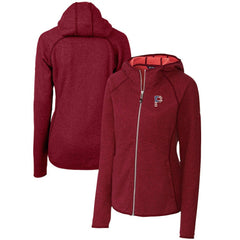 Pittsburgh Pirates Cutter & Buck Women's Americana Logo Mainsail Sweater-Knit Full-Zip Hoodie Online