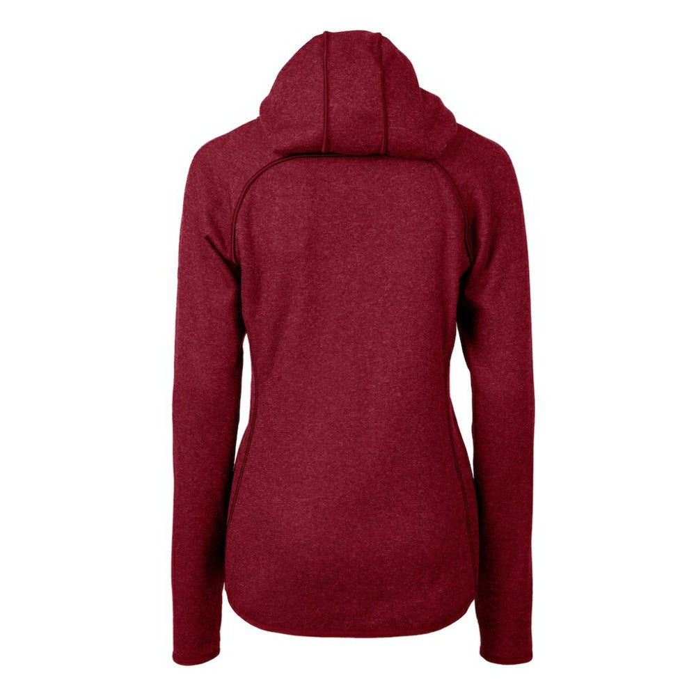Boston Red Sox Cutter & Buck Women's Americana Logo Mainsail Sweater-Knit Full-Zip Hoodie Outlet
