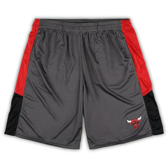 Fanatics Chicago Bulls Big & Tall Shorts Gray