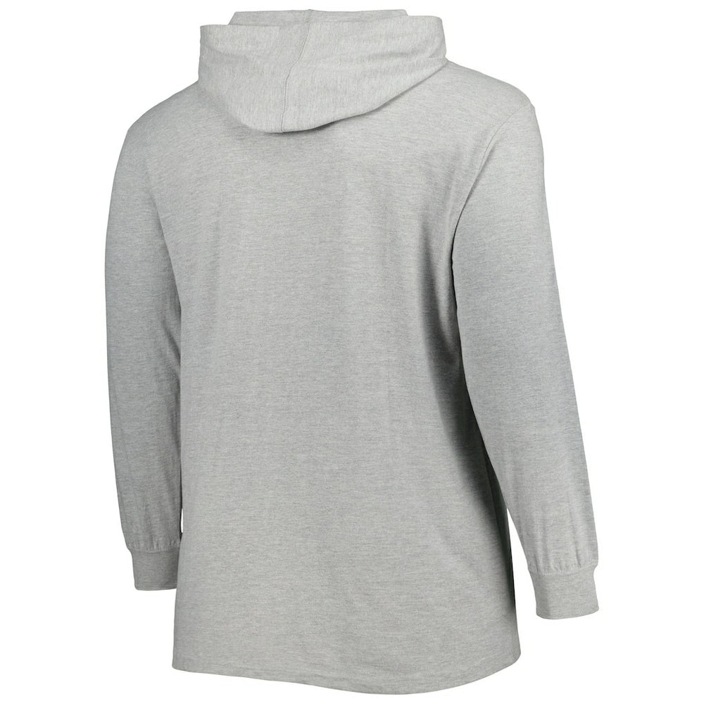 Fanatics Philadelphia 76ers Big & Tall Pullover Hoodie Heather Gray