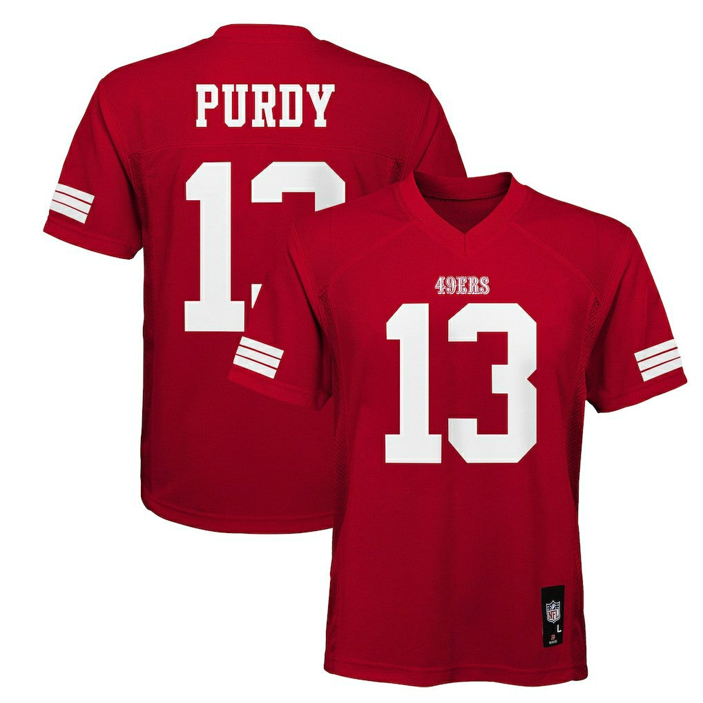 Brock Purdy San Francisco 49ers Youth Replica Player Jersey - Scarlet - NFL